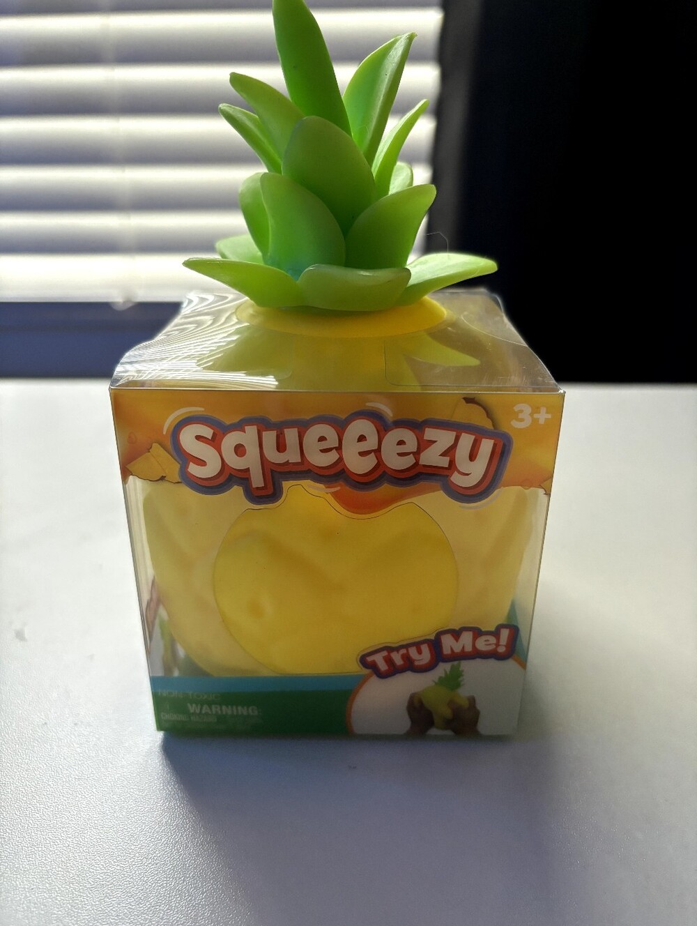 Pineapple Stress Toy - Yellow